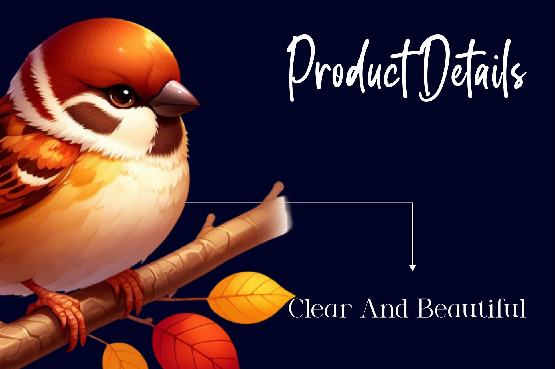 Autumn Sparrows Bird Clipart Bundle - CraftNest - Digital Crafting and Art