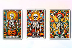 Funny Skeleton Tarot Card Clipart Bundle - CraftNest - Digital Crafting and Art