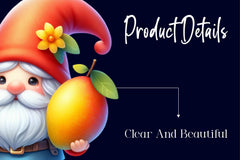 Fruit Gnomes Set Clipart Bundle - CraftNest - Digital Crafting and Art