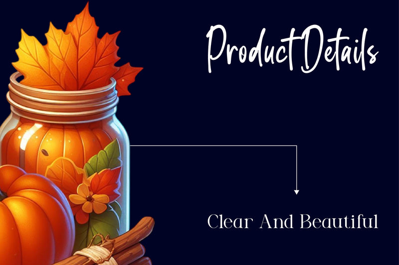Autumn Jar Clipart Bundle - CraftNest - Digital Crafting and Art