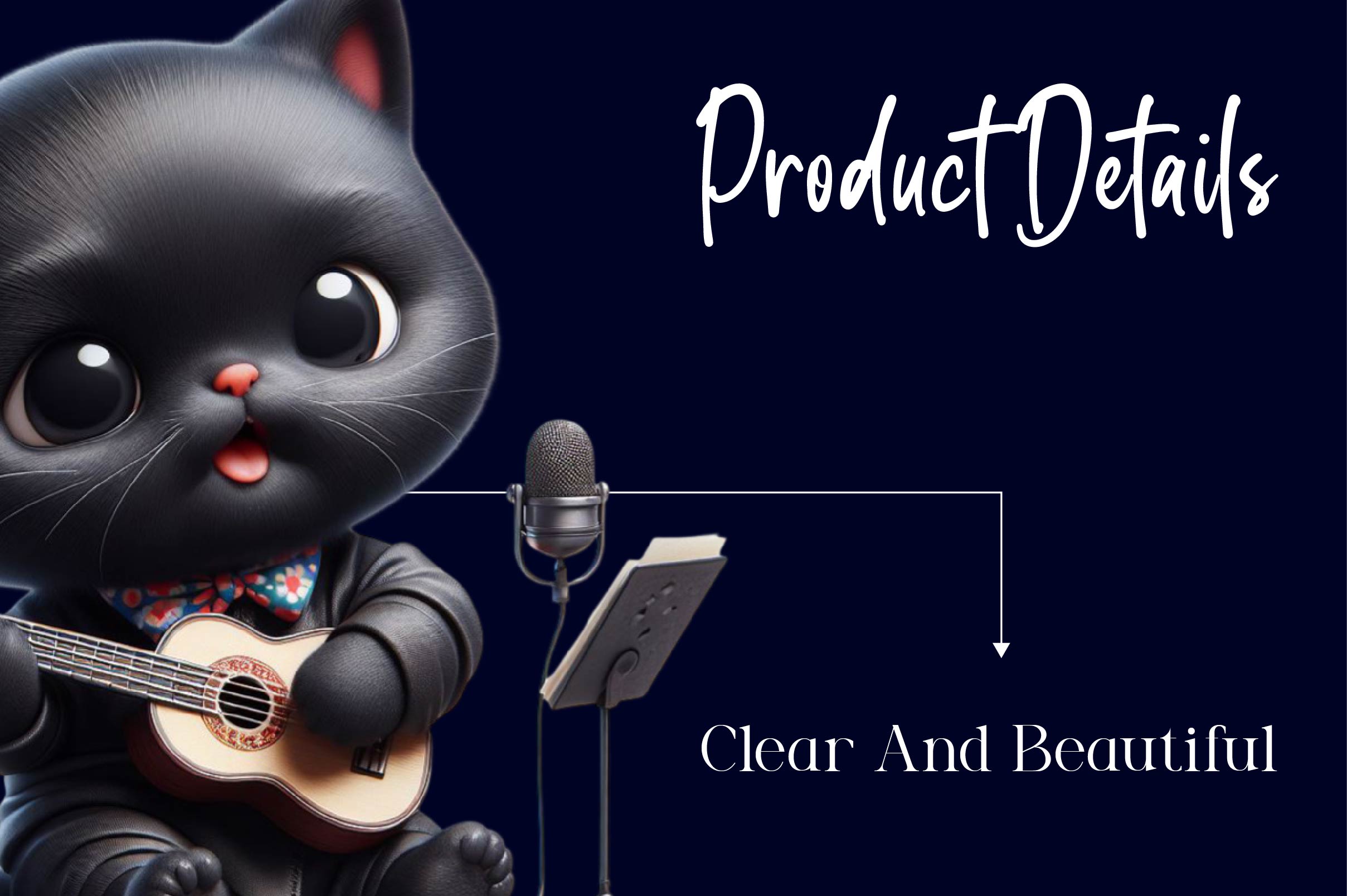Funny Black Cat Musicians Clipart Bundle - CraftNest - Digital Crafting and Art