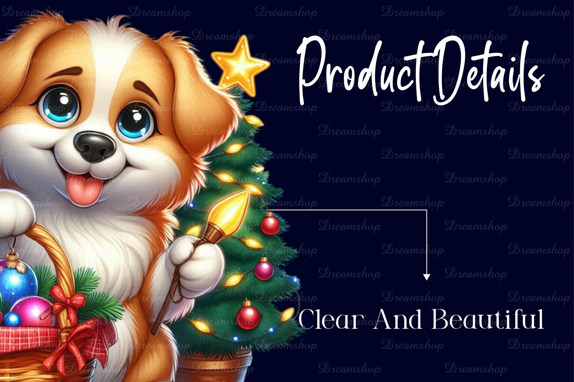 Christmas Dog Clipart Bundle - CraftNest - Digital Crafting and Art