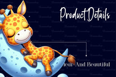 Sleeping Baby Animals Clipart Bundle - CraftNest - Digital Crafting and Art