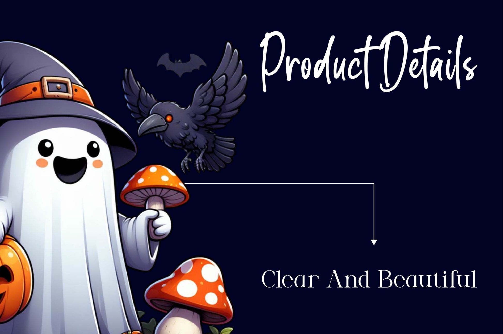Halloween Cute Ghost Clipart Bundle - CraftNest - Digital Crafting and Art