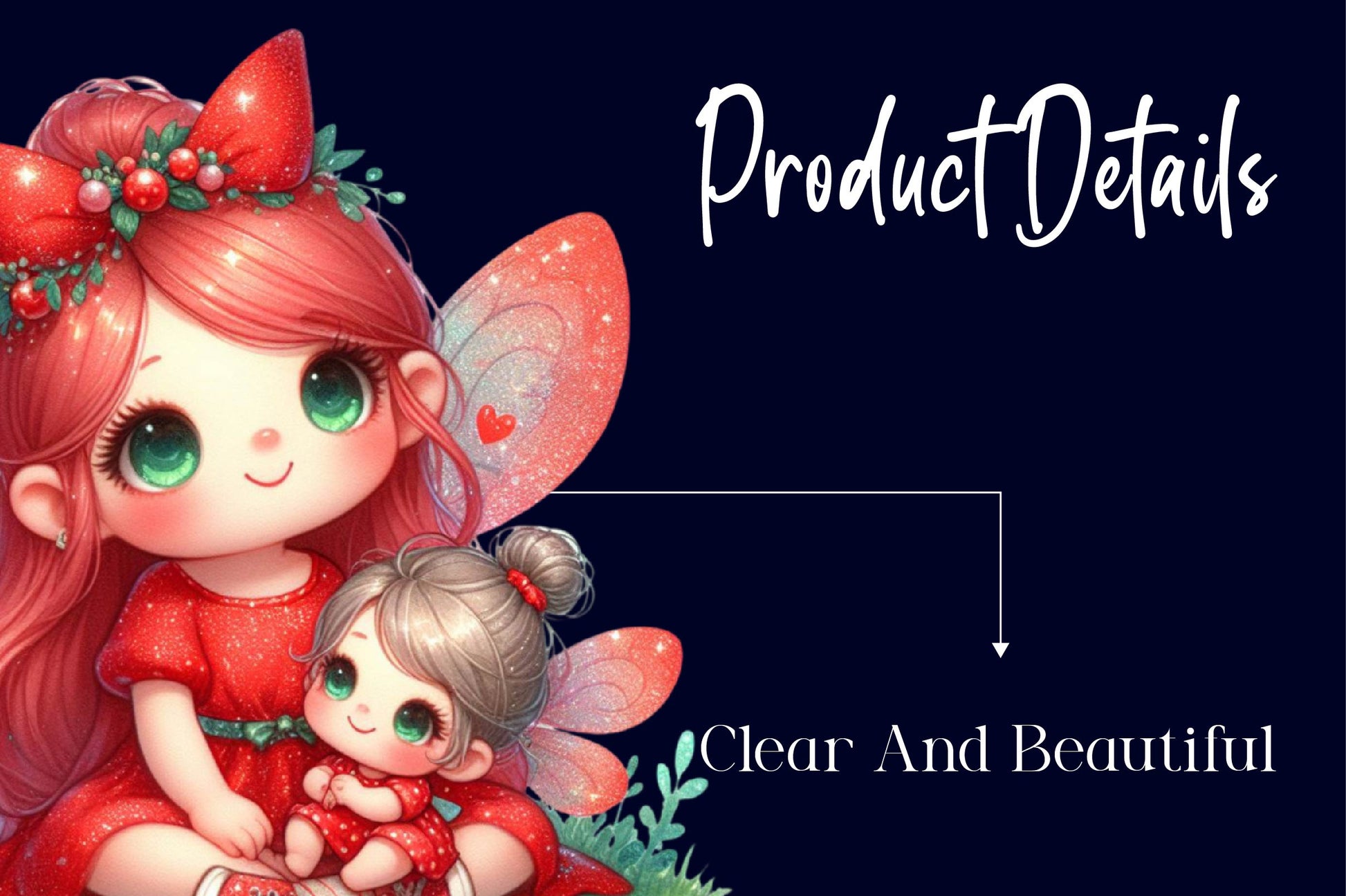 Fairy Mom And Baby Clipart Bundle - CraftNest - Digital Crafting and Art