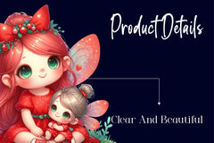 Fairy Mom And Baby Clipart Bundle - CraftNest - Digital Crafting and Art