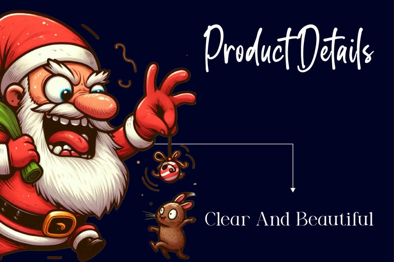 Funny Christmas Santa Clipart Bundle - CraftNest - Digital Crafting and Art
