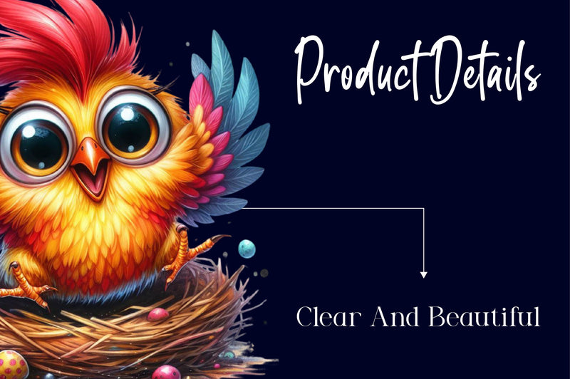 Farm Chicken Clipart Bundle - CraftNest - Digital Crafting and Art