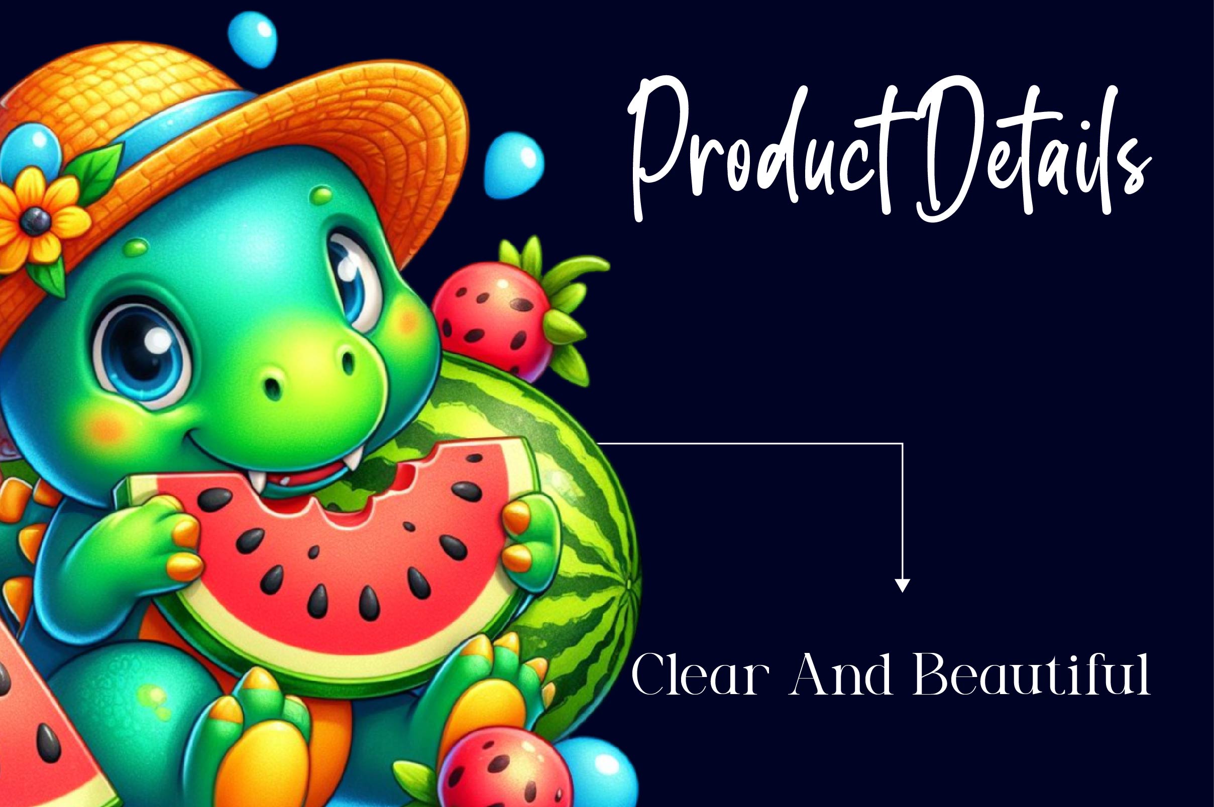 Summer Animals Enjoy Watermelon Clipart Bundle 2 - CraftNest - Digital Crafting and Art