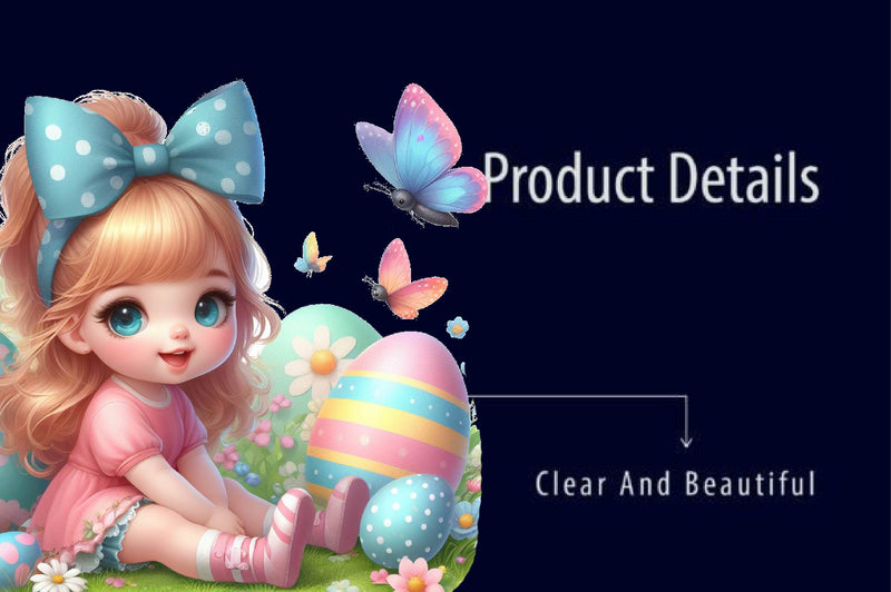 Easter Girl Clipart Bundle 1 - CraftNest - Digital Crafting and Art