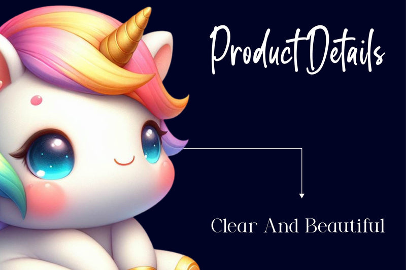 Cute Summer Unicorns Clipart Bundle - CraftNest - Digital Crafting and Art