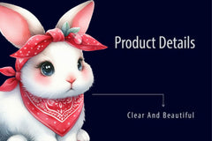 Cute Cats Red Bandana Clipart Bundle - CraftNest - Digital Crafting and Art