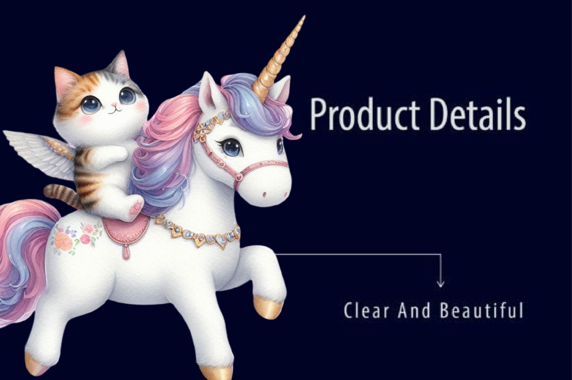 Cat Riding Unicorn Clipart Bundle - CraftNest - Digital Crafting and Art