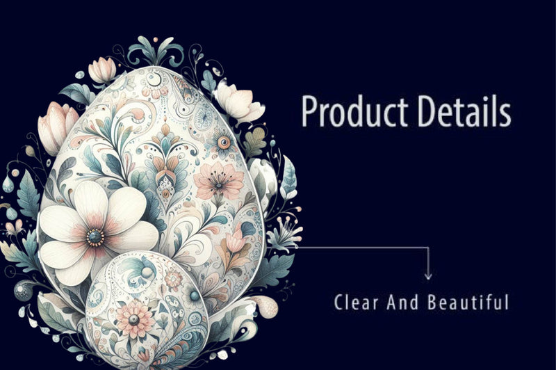 Ornate Eggs Clipart Bundle - CraftNest - Digital Crafting and Art