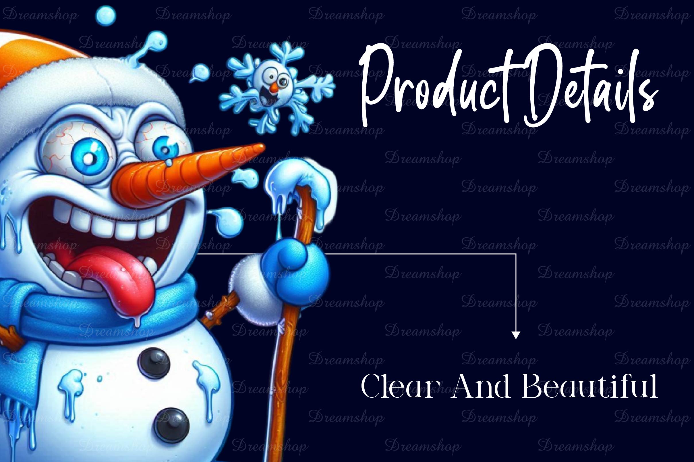 Funny Snowman Clipart Bundle - CraftNest - Digital Crafting and Art