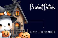 Halloween Ghost House Clipart Bundle - CraftNest - Digital Crafting and Art