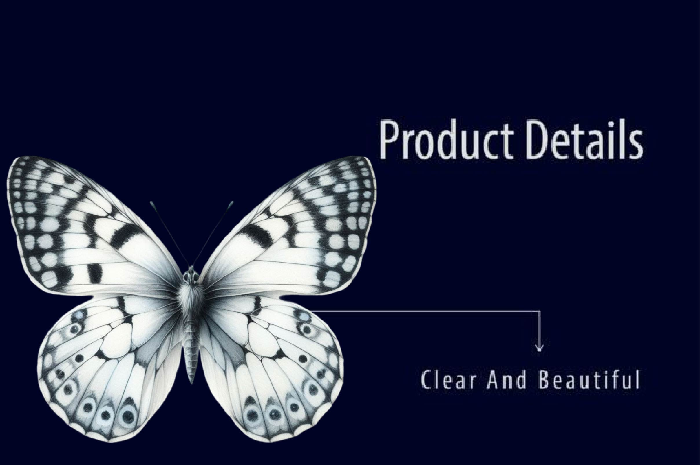 White Butterfly Floral Clipart Bundle - CraftNest - Digital Crafting and Art