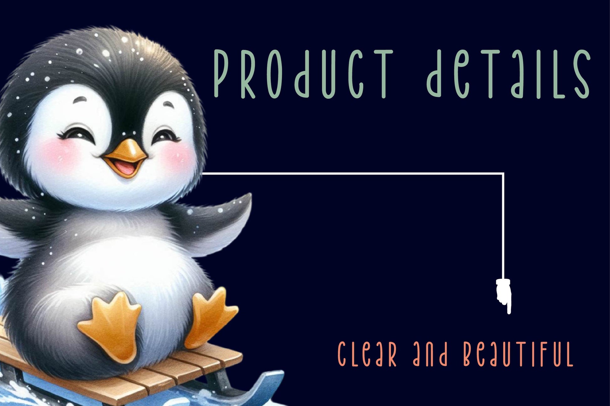 Ice Penguin Clipart Bundle - CraftNest - Digital Crafting and Art