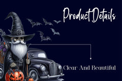 Gothic Halloween Gnome Clipart Bundle - CraftNest - Digital Crafting and Art