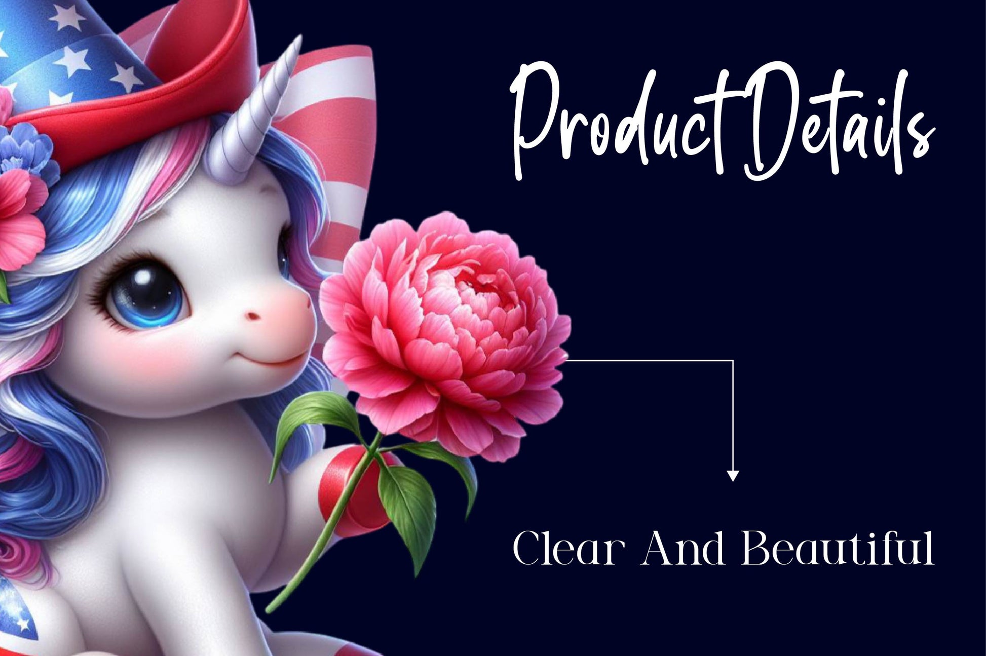 Cute Patriotic Unicorn Clipart Bundle - CraftNest - Digital Crafting and Art