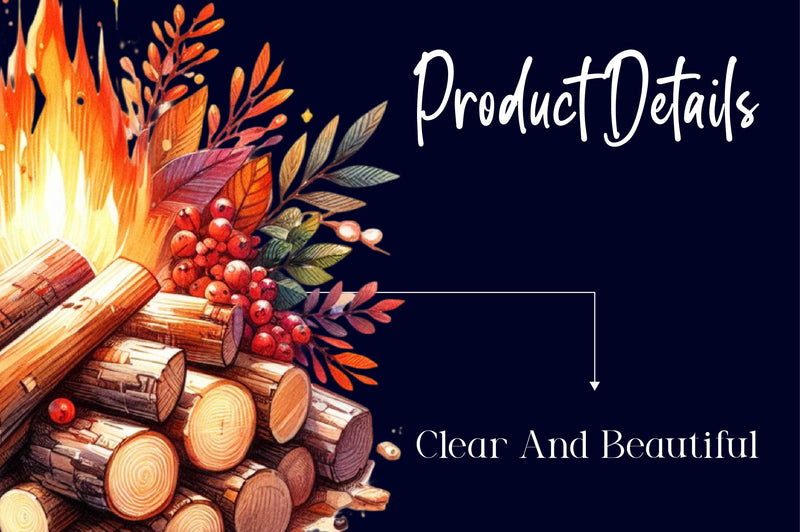 Wooden Bonfire Clipart Bundle - CraftNest - Digital Crafting and Art