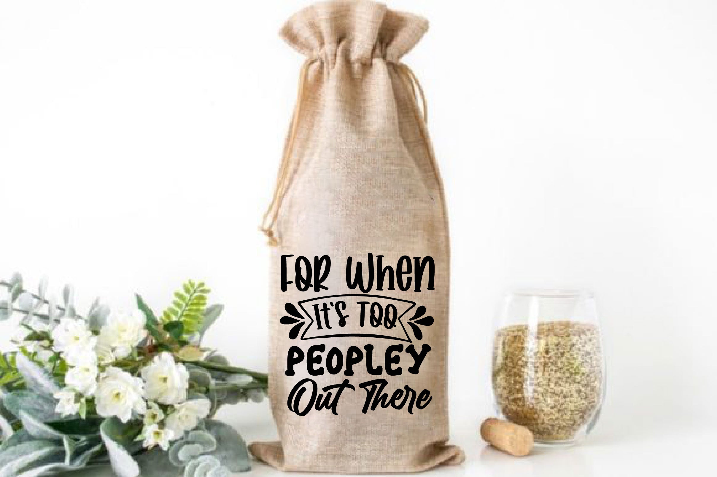 Wine Bag SVG Bundle 2 - CraftNest - Digital Crafting and Art