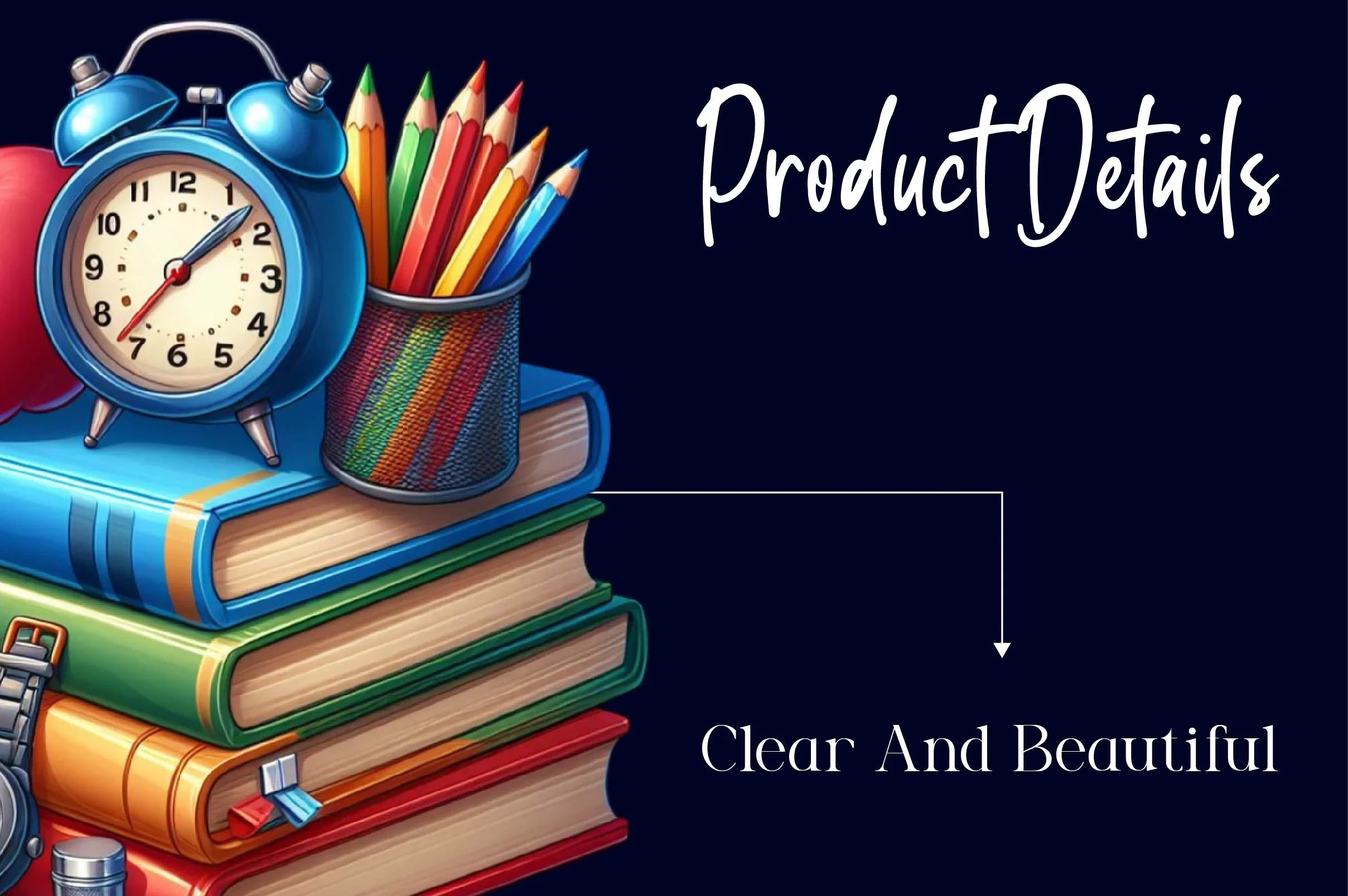 Pretty Books Clipart Bundle - CraftNest - Digital Crafting and Art