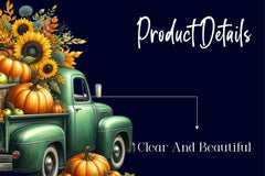 Thanksgiving Truck Clipart Bundle - CraftNest - Digital Crafting and Art