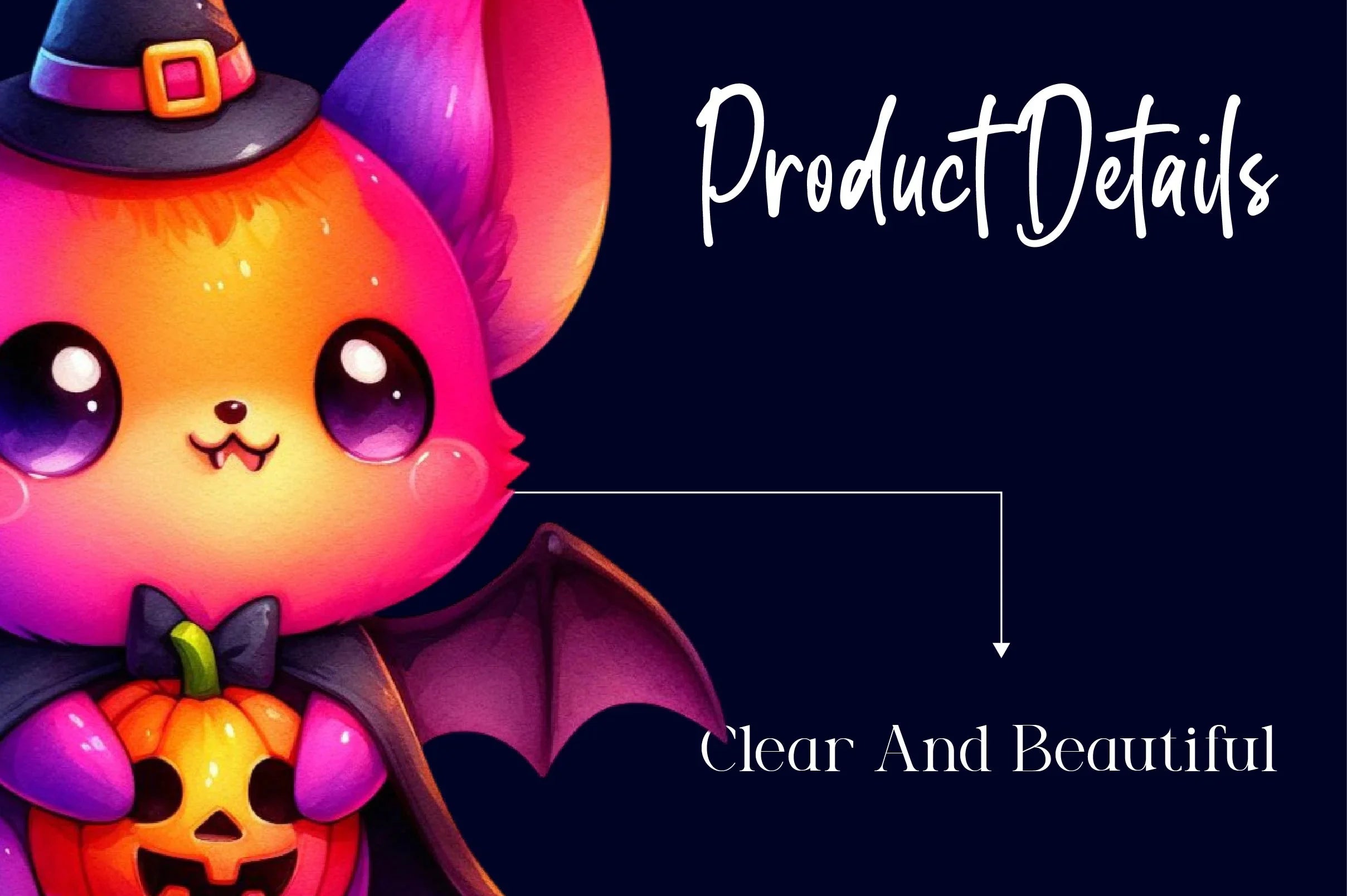 Halloween Cute Bat Clipart Bundle - CraftNest - Digital Crafting and Art