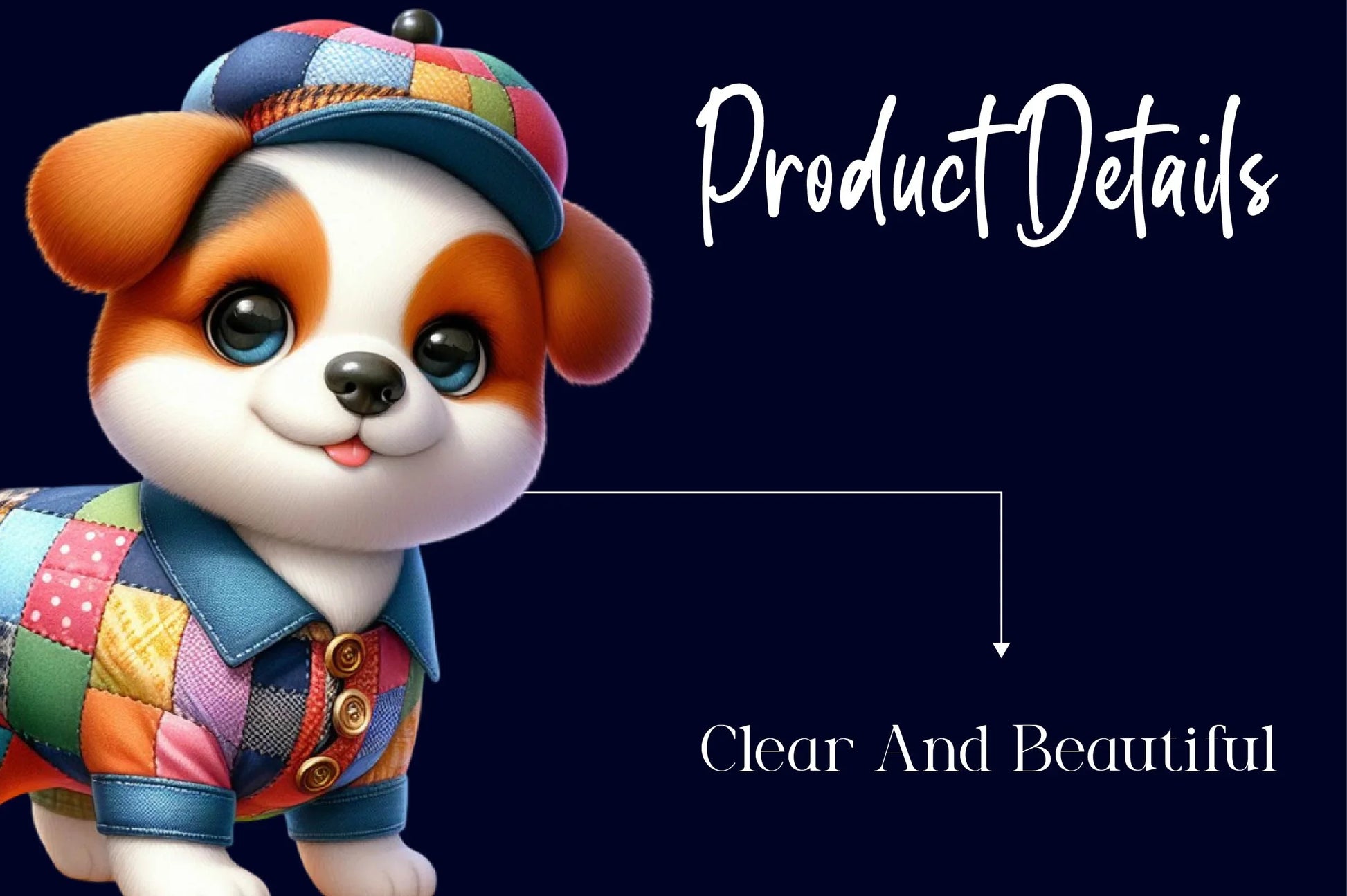 Cute Patchwork Dog Clipart Bundle - CraftNest - Digital Crafting and Art