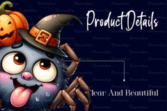 Halloween Spider Clipart Bundle - CraftNest - Digital Crafting and Art