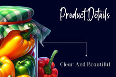 Vegetables Jarful Joys Clipart Bundle - CraftNest - Digital Crafting and Art