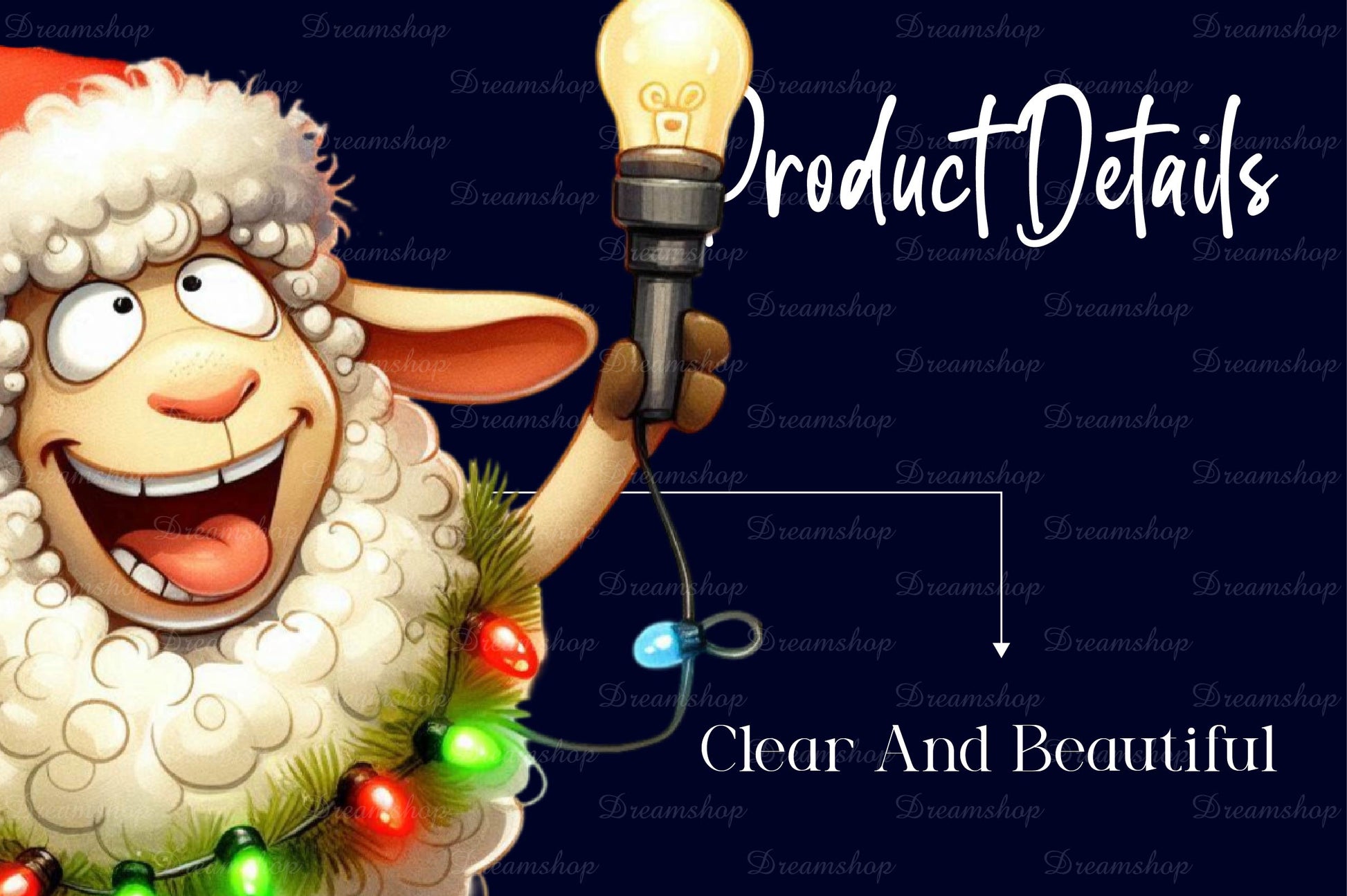 Christmas Funny Sheep Clipart Bundle - CraftNest - Digital Crafting and Art
