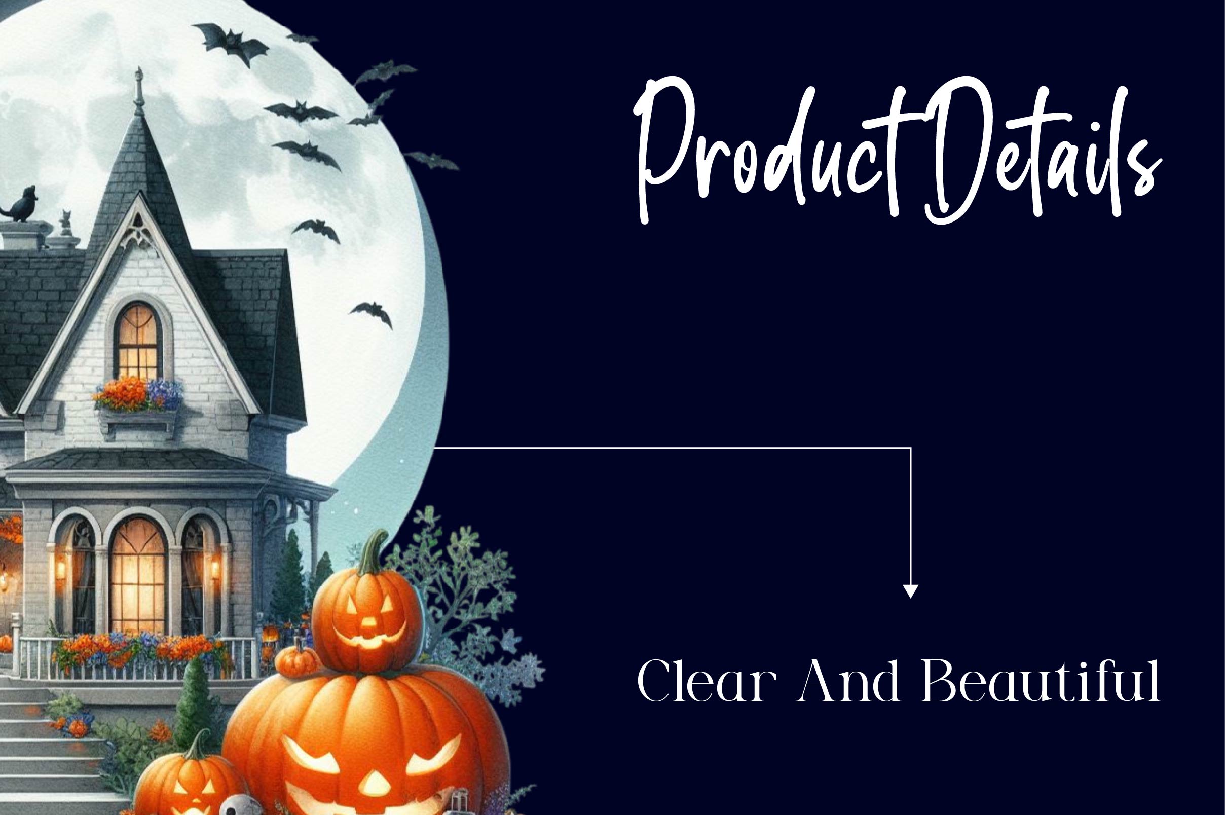 Halloween House Clipart Bundle - CraftNest - Digital Crafting and Art