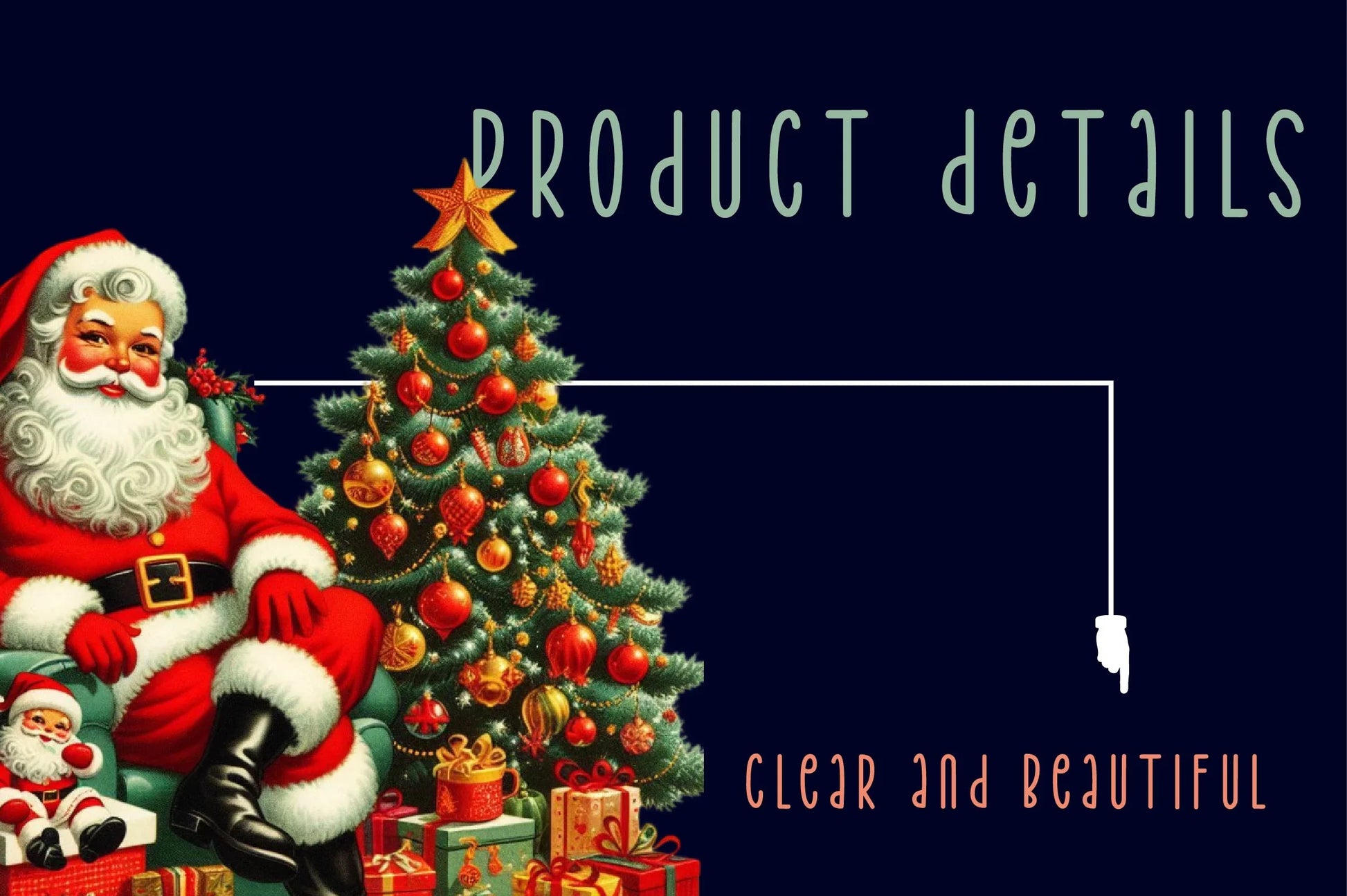 Vintage Christmas Santa Claus Clipart Bundle - CraftNest - Digital Crafting and Art