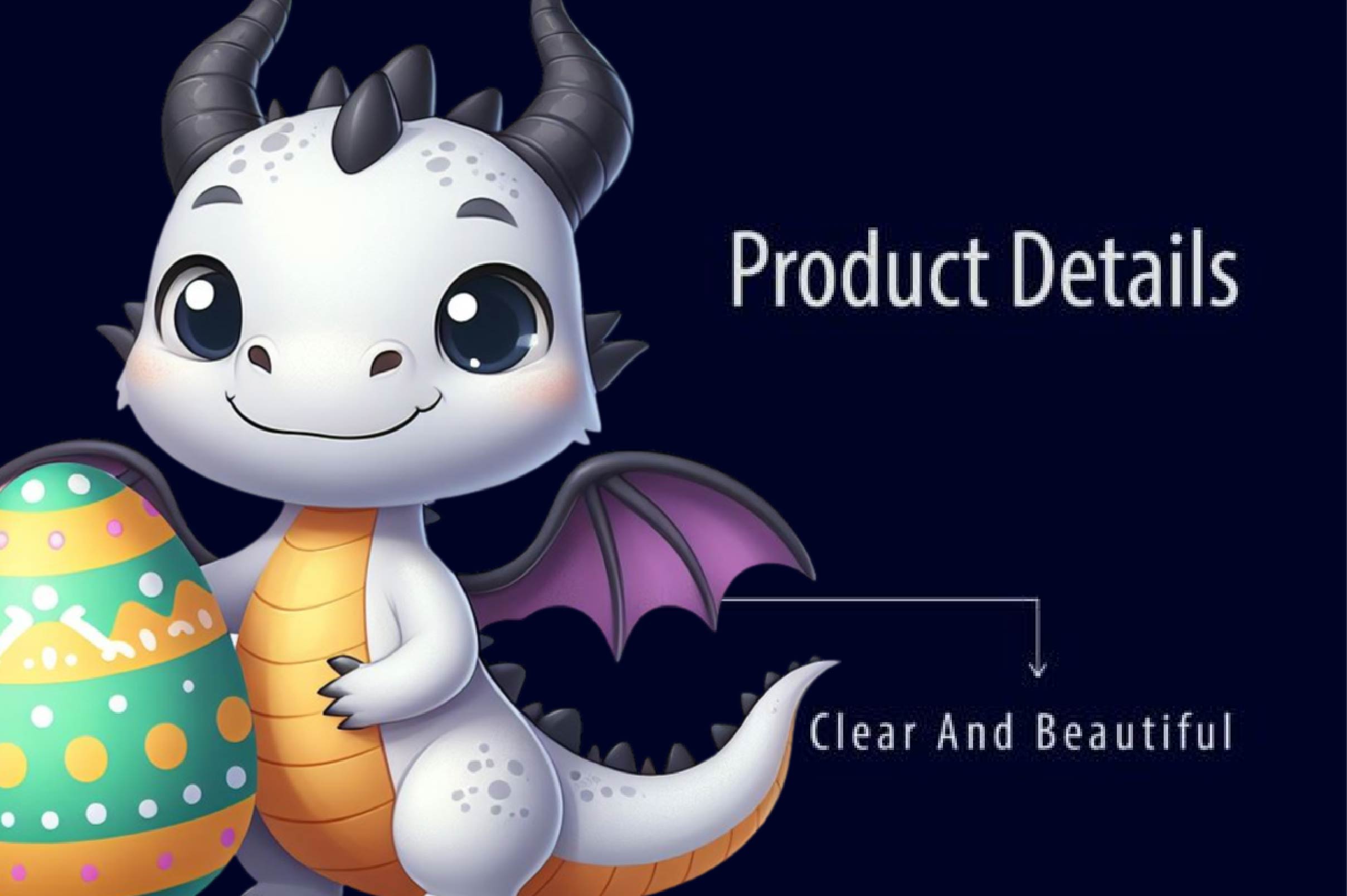 Cute Dragon Easter Day Clipart Bundle - CraftNest - Digital Crafting and Art