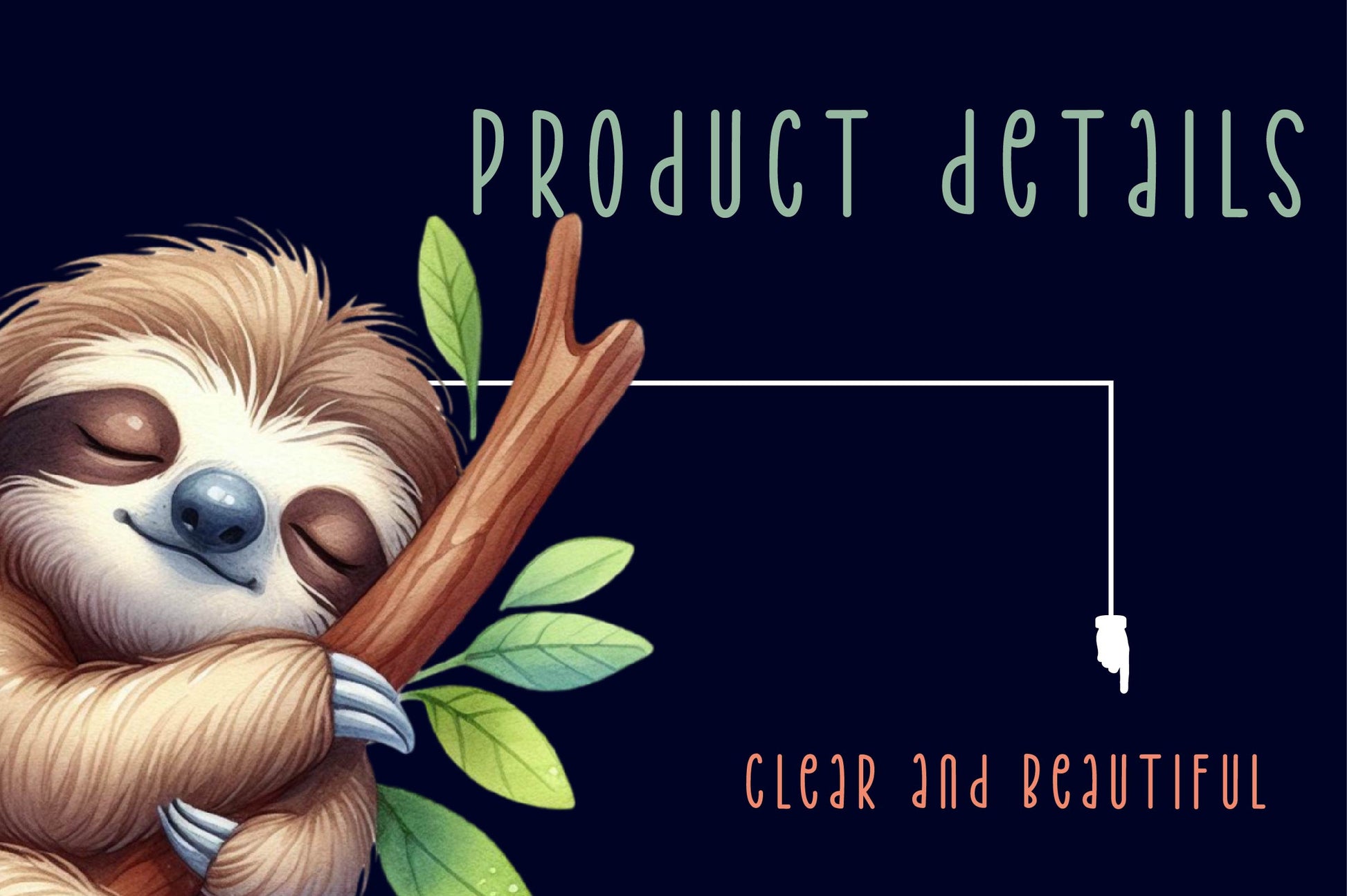 Sleepy Sloth Clipart Bundle 1 - CraftNest - Digital Crafting and Art