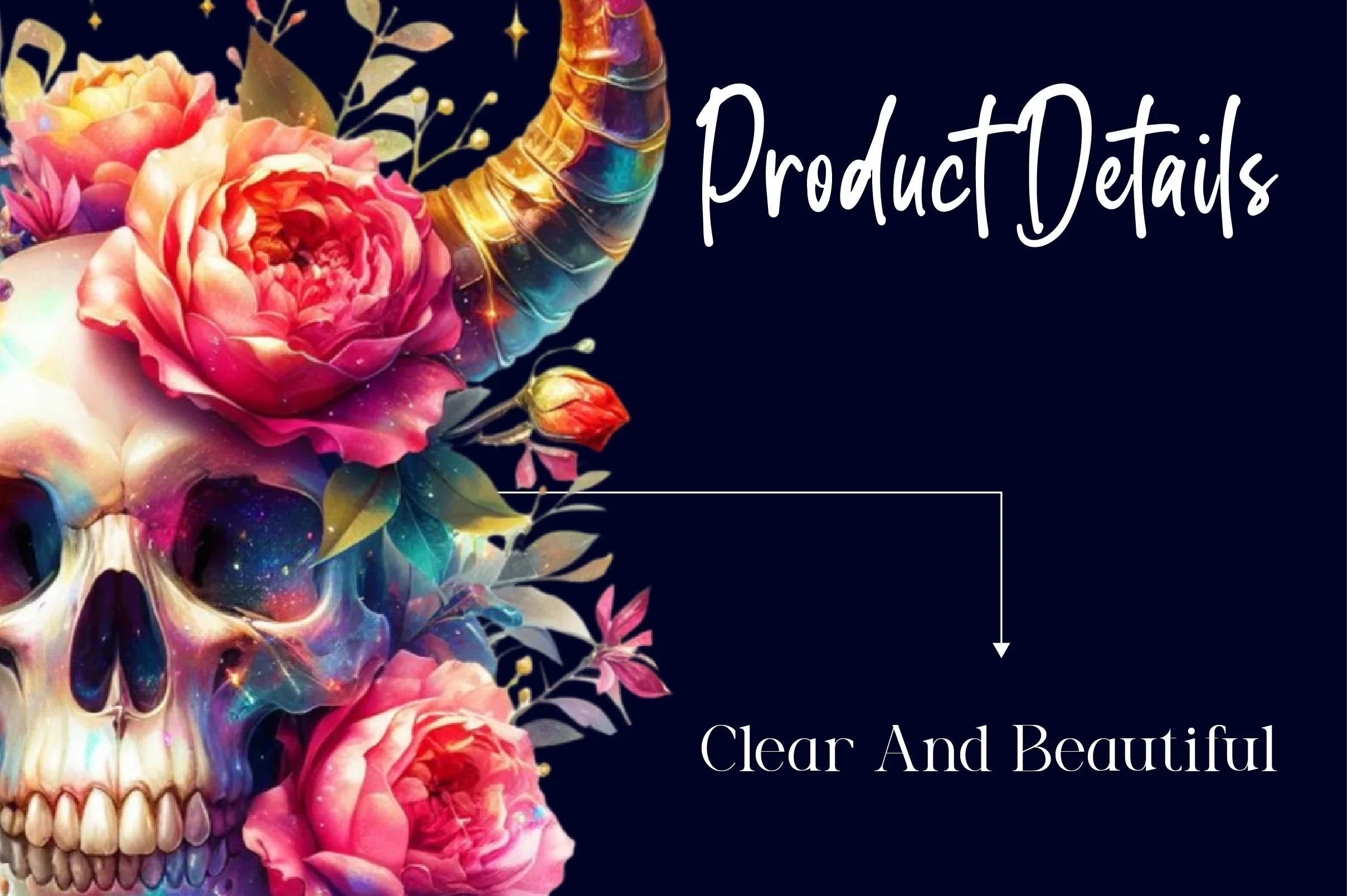 Skull With Horns Clipart Bundle - CraftNest - Digital Crafting and Art