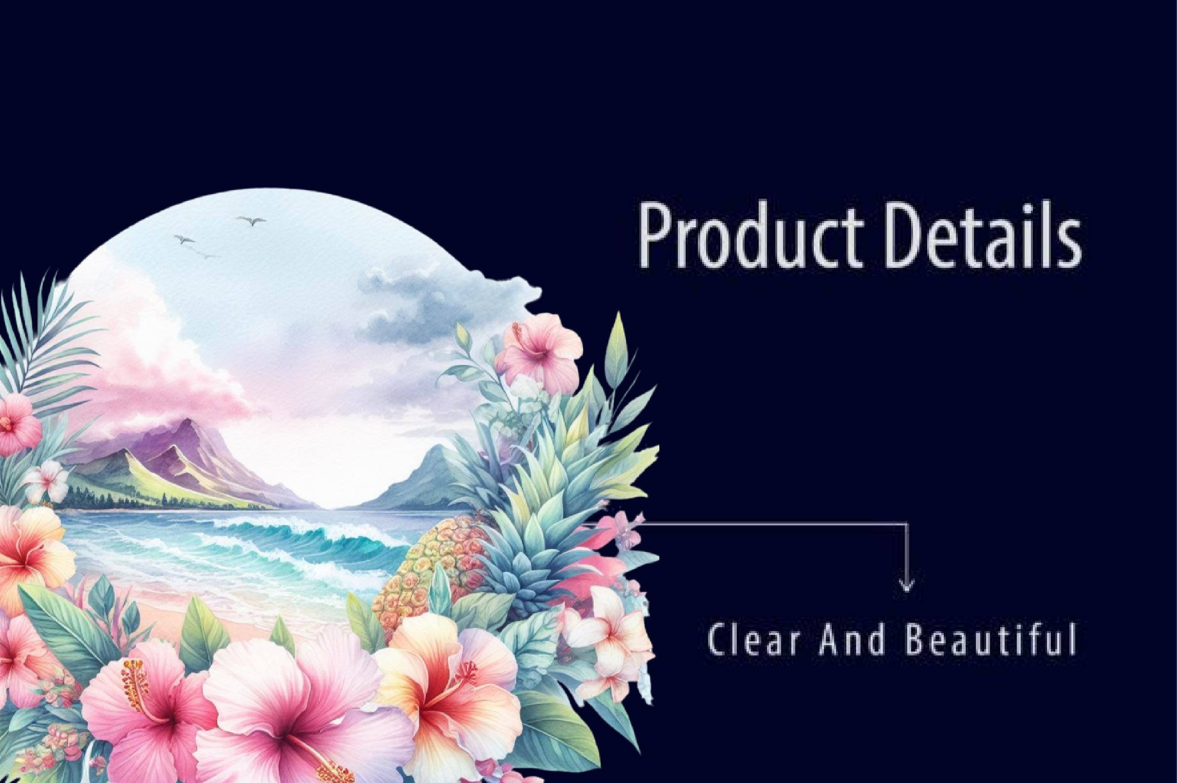 Pastel Hawaii Clipart Bundle - CraftNest - Digital Crafting and Art