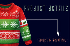 Christmas Sweater Clipart Bundle - CraftNest - Digital Crafting and Art