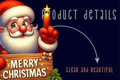 Cute Christmas Santa Clipart Bundle - CraftNest - Digital Crafting and Art