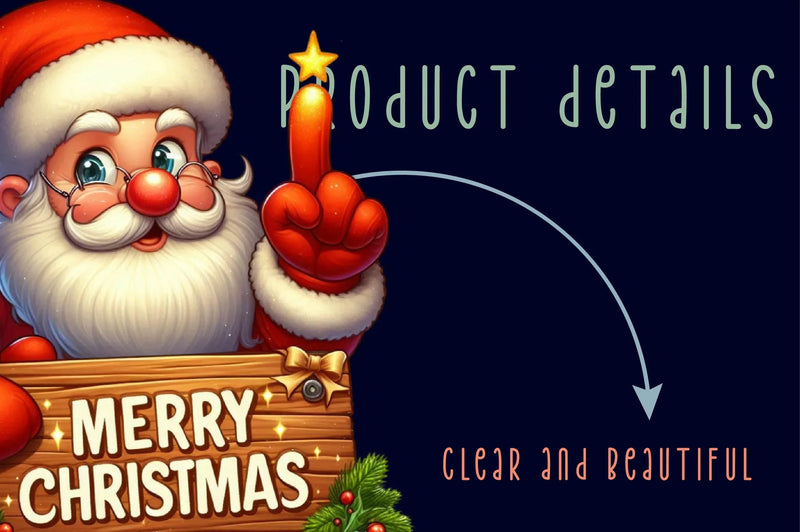 Cute Christmas Santa Clipart Bundle - CraftNest - Digital Crafting and Art