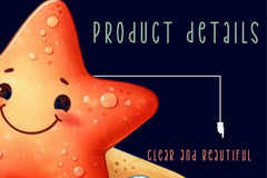 Smiling Starfish Beach Clipart Bundle - CraftNest - Digital Crafting and Art