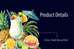 Pina Colada Clipart Bundle - CraftNest - Digital Crafting and Art