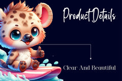 Animals Surfing Clipart Bundle - CraftNest - Digital Crafting and Art