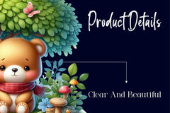 Cute Spring Bear Clipart Bundle 1 - CraftNest - Digital Crafting and Art
