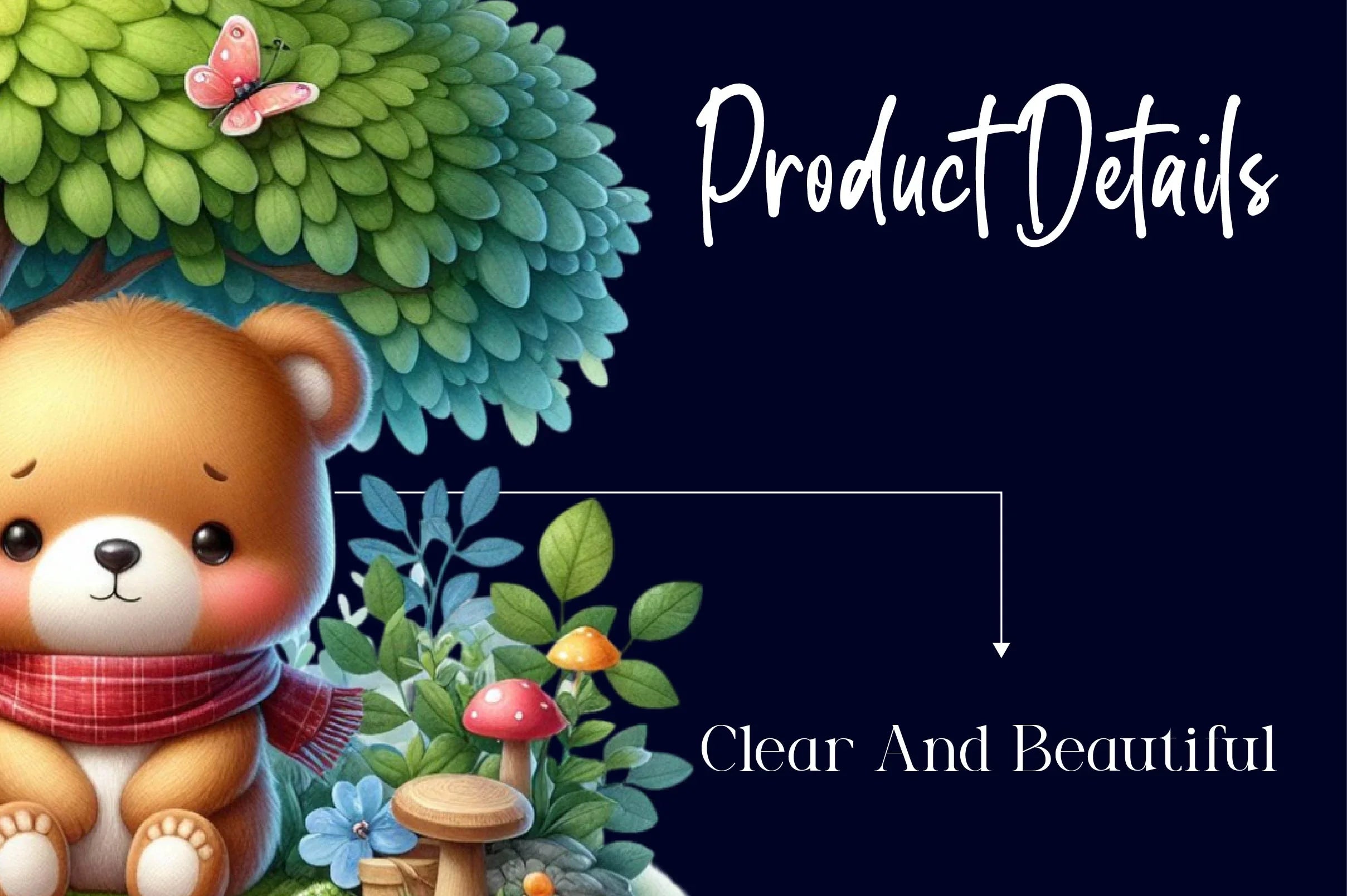 Cute Spring Bear Clipart Bundle 1 - CraftNest - Digital Crafting and Art