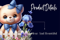 Teddy Bears Spring Clipart Bundle - CraftNest - Digital Crafting and Art