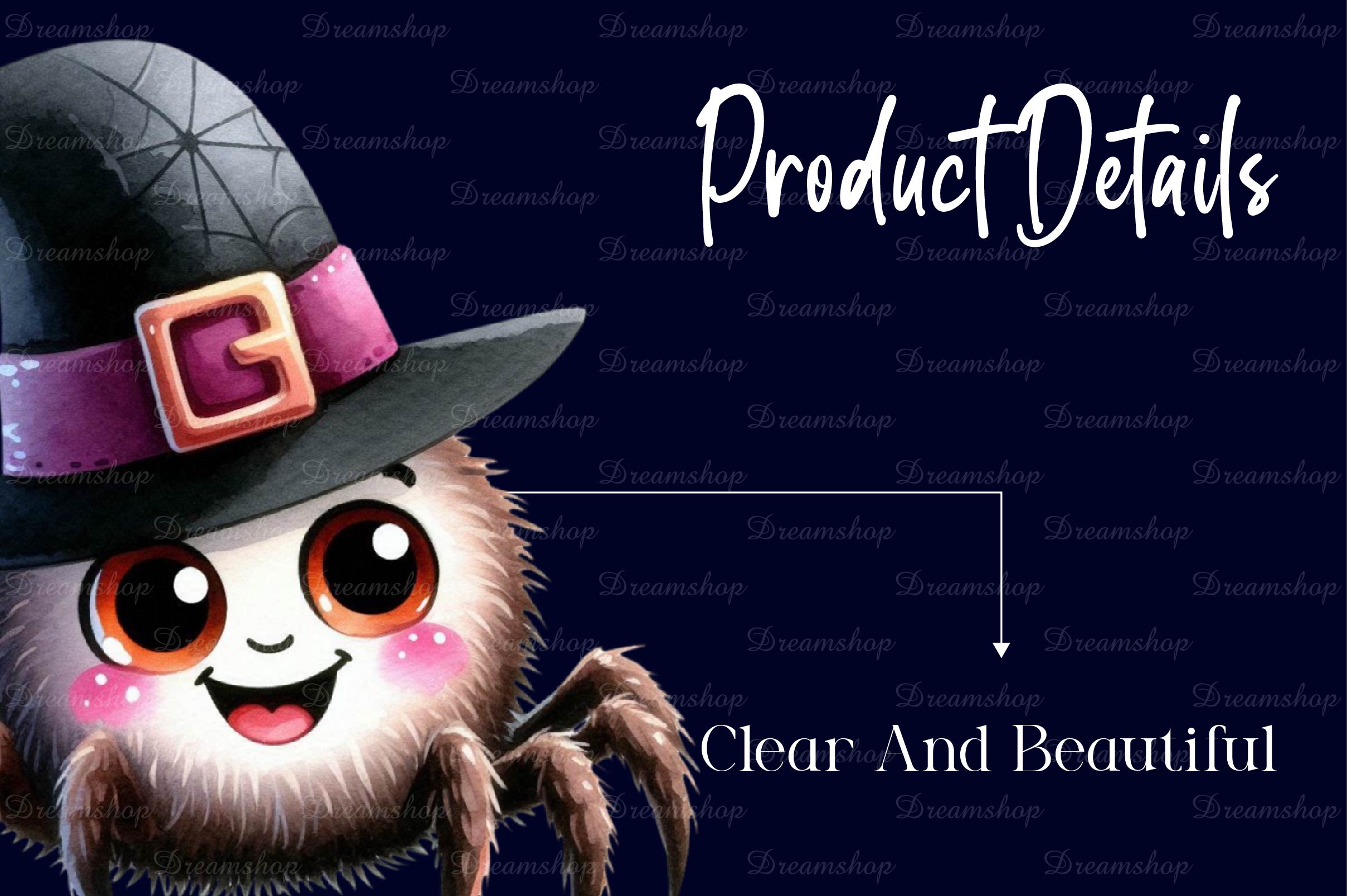 Halloween Funny Spider Clipart Bundle - CraftNest - Digital Crafting and Art