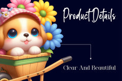 Spring Dogs Clipart Bundle - CraftNest - Digital Crafting and Art